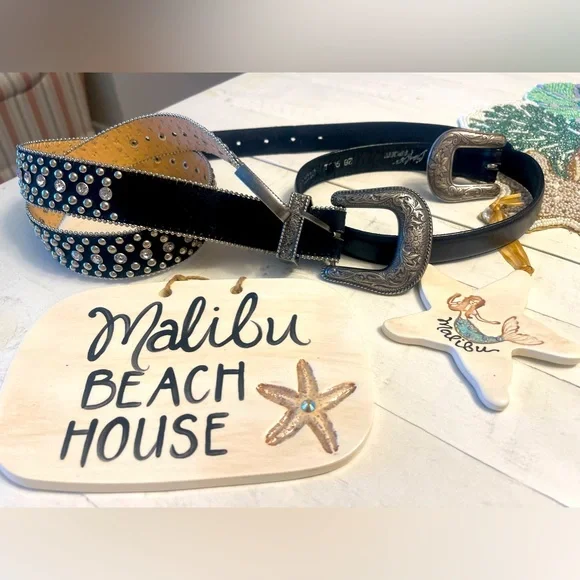 Guess | Accessories | Guess And Billy Cyrus Black Belts  display picture 1